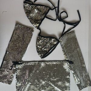 Disco ball bikini set!